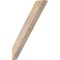 Ekena Millwork 3 1/2"W x 20"D x 28"H Traditional Smooth Knee Brace, Douglas Fir BRC04X20X28TRA00SDF - alternate 1